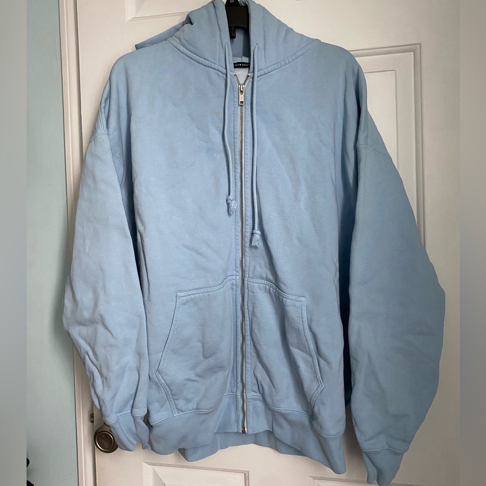 Brandy Melville Zip-up Hoodie
